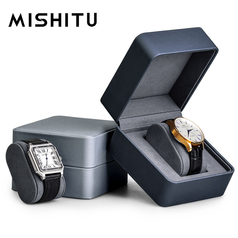 Best Jewelry Watches - Caja de reloj MISHITU con rejillas,