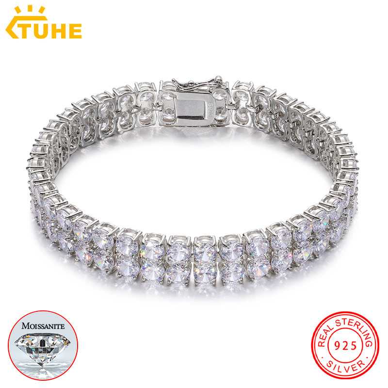 Tennis Bracelet Cubic - Pulsera de tenis unisex TUHE con
