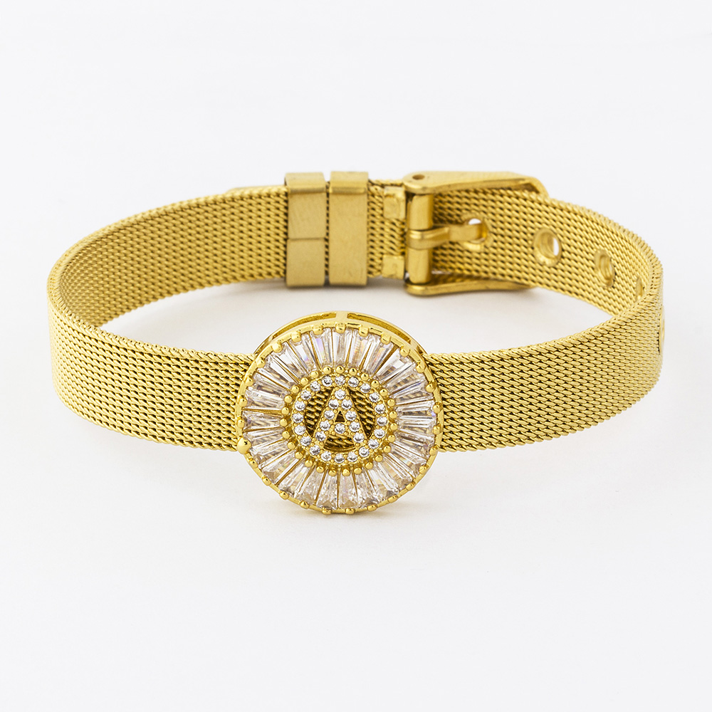 Best Jewelry Watches - Pulsera clásica de acero inoxidable con