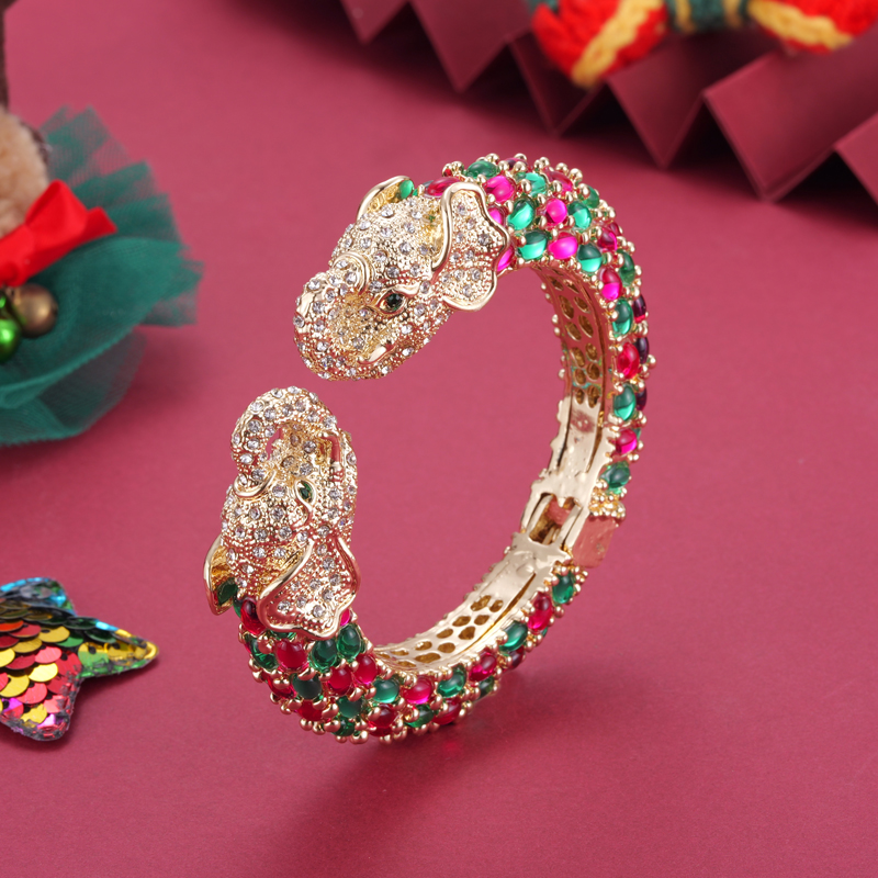 Paradise Jewelry & Watches Llc Miami - Sally's Paradise-brazaletes de elefante de dos