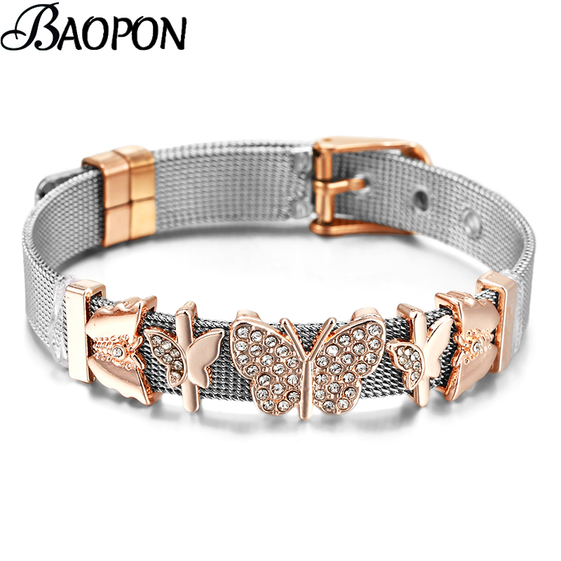 Best Jewelry Watches - Pulseras de malla de acero inoxidable
