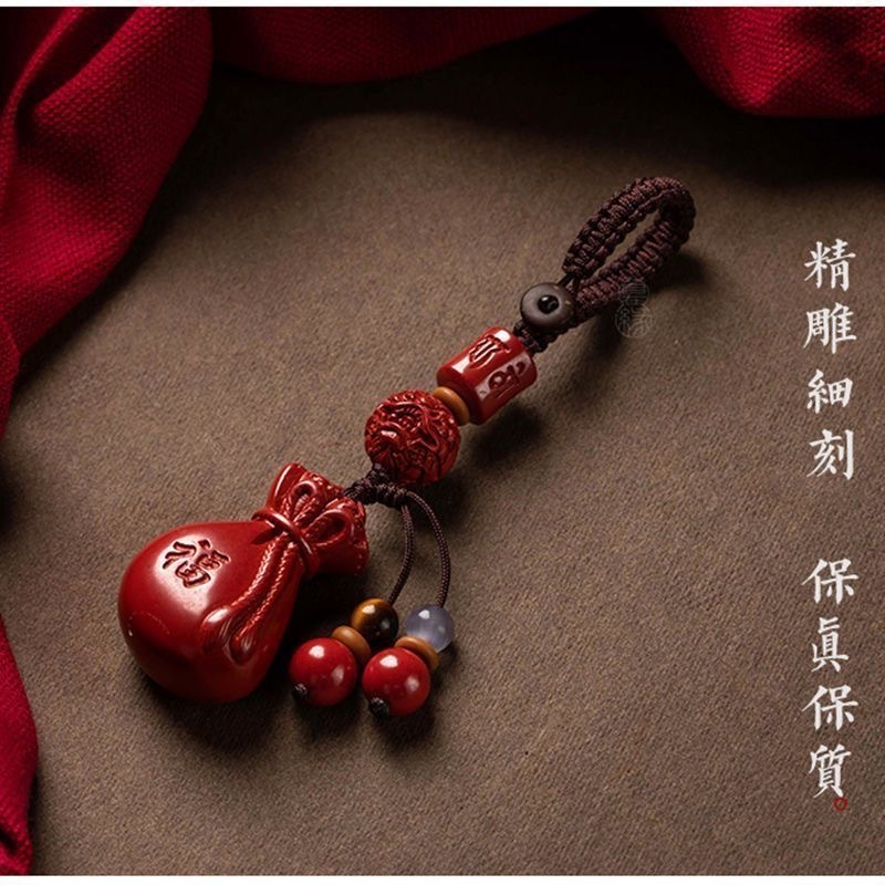 Luxury Gifts Jewelry & Watches Namfleg Mostar - Colgante de Lujo con Cinabrio Rojo