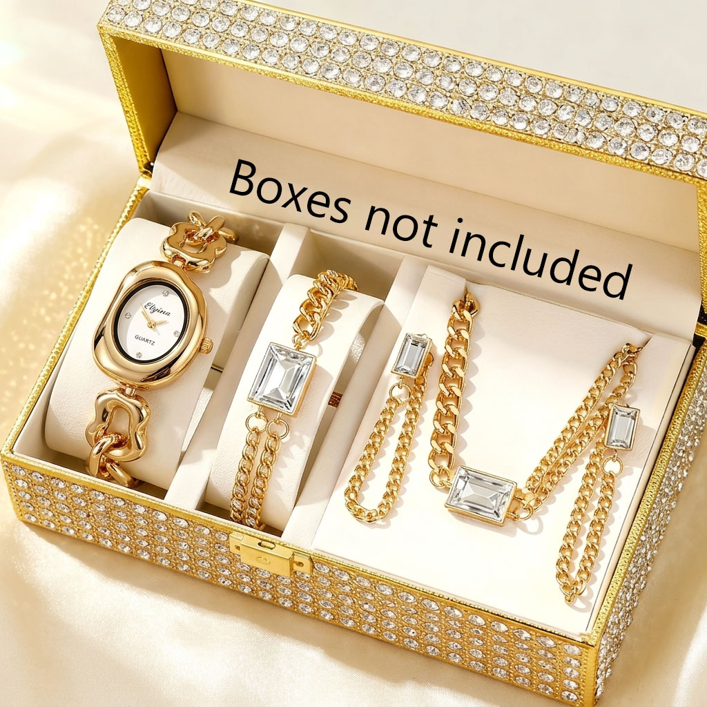 Jewelry Box Watches Bracelets - Juego de 5 relojes de cuarzo