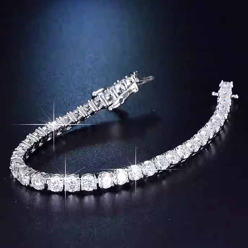 Nueva Pulsera de Tenis de Plat - Tennis Bracelet Cubic reseña y precio