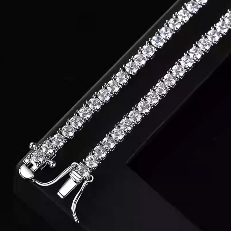 Nueva Pulsera de Tenis de Plat - Tennis Bracelet Cubic reseña y precio
