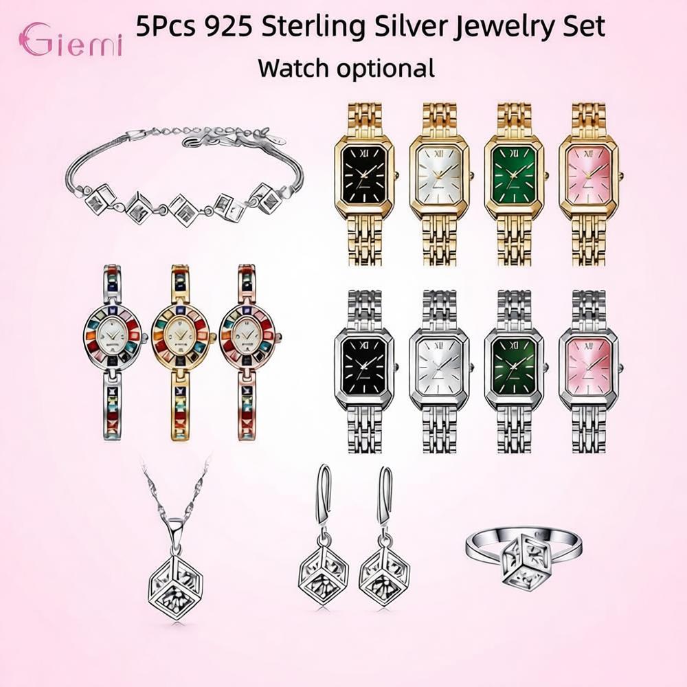 Hermoso Conjunto de Collar, Pe - Best Jewelry Watches reseña y precio