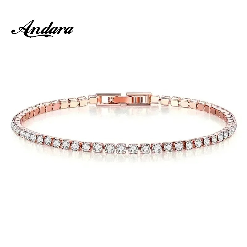 Pulsera de tenis de plata de l - Tennis Bracelet Cubic reseña y precio