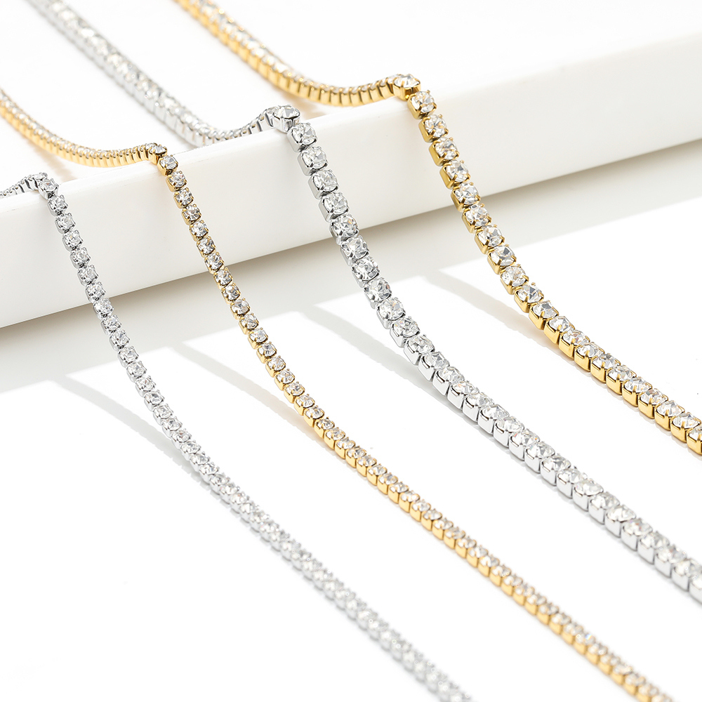 Cadenas de circonita cúbica de - Tennis Bracelet Cubic reseña y precio