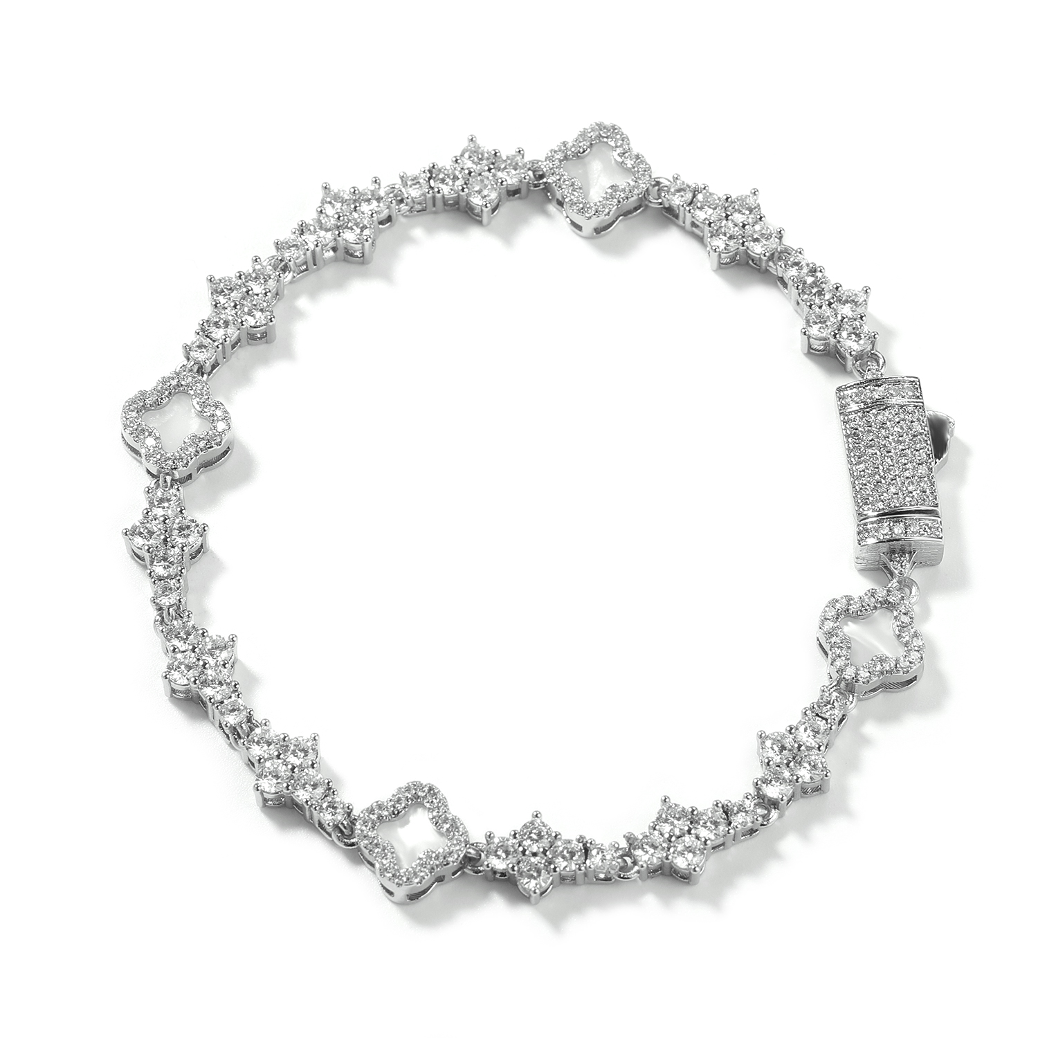 TBTK Pulsera con dije de trébo - Tennis Bracelet Cubic reseña y precio