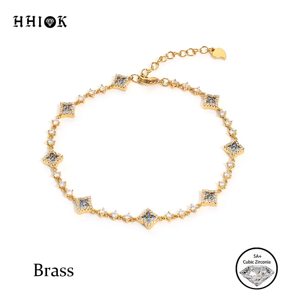 Pulsera de tenis HHIOK de cobr - Tennis Bracelet Cubic reseña y precio