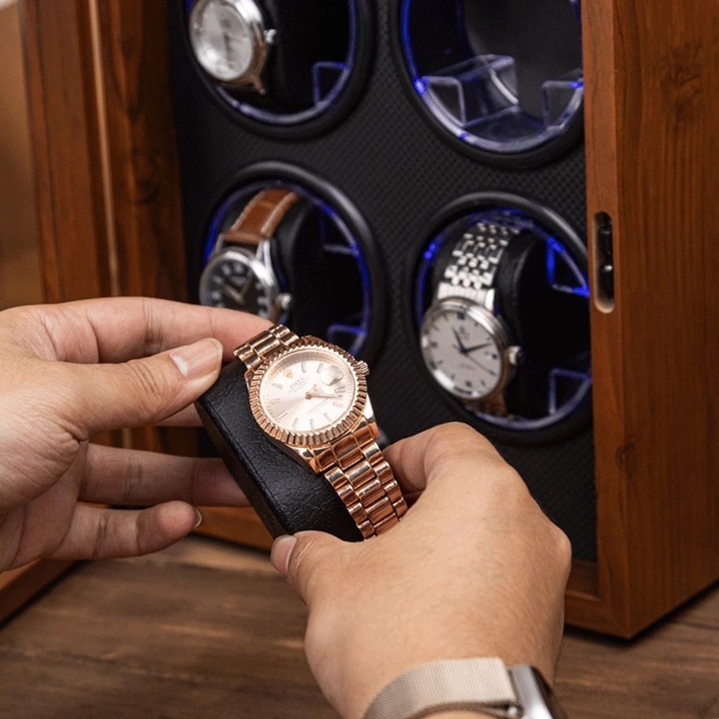 Exhibidor de Relojes Automátic - Jewelry Stores With Watches reseña y precio