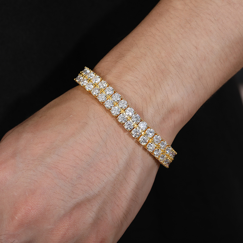 Pulsera de tenis unisex TUHE c - Tennis Bracelet Cubic reseña y precio