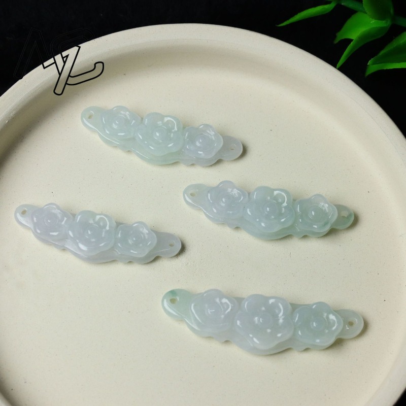 1 ud. Flor de Jadeíta Natural, - Luxury Gifts Jewelry & Watches Namfleg Mostar reseña y precio