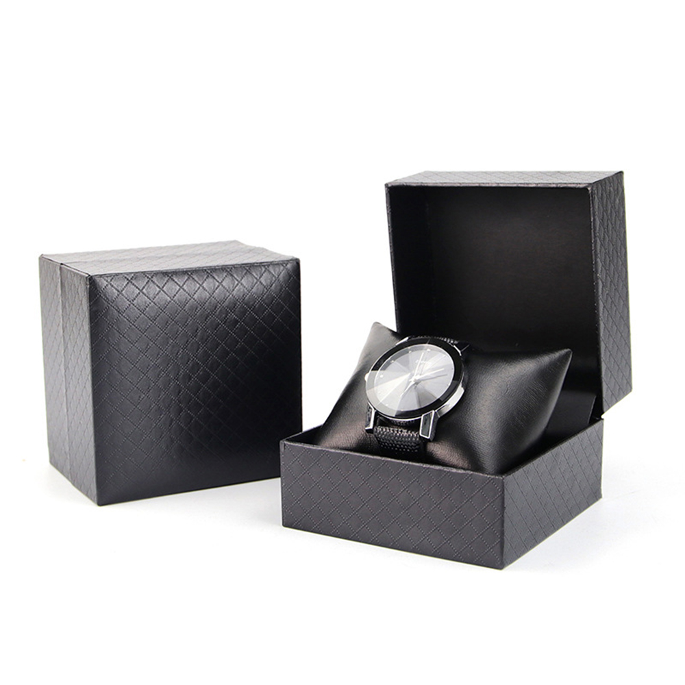 Caja de reloj de cuero de imit - Best Jewelry Watches reseña y precio