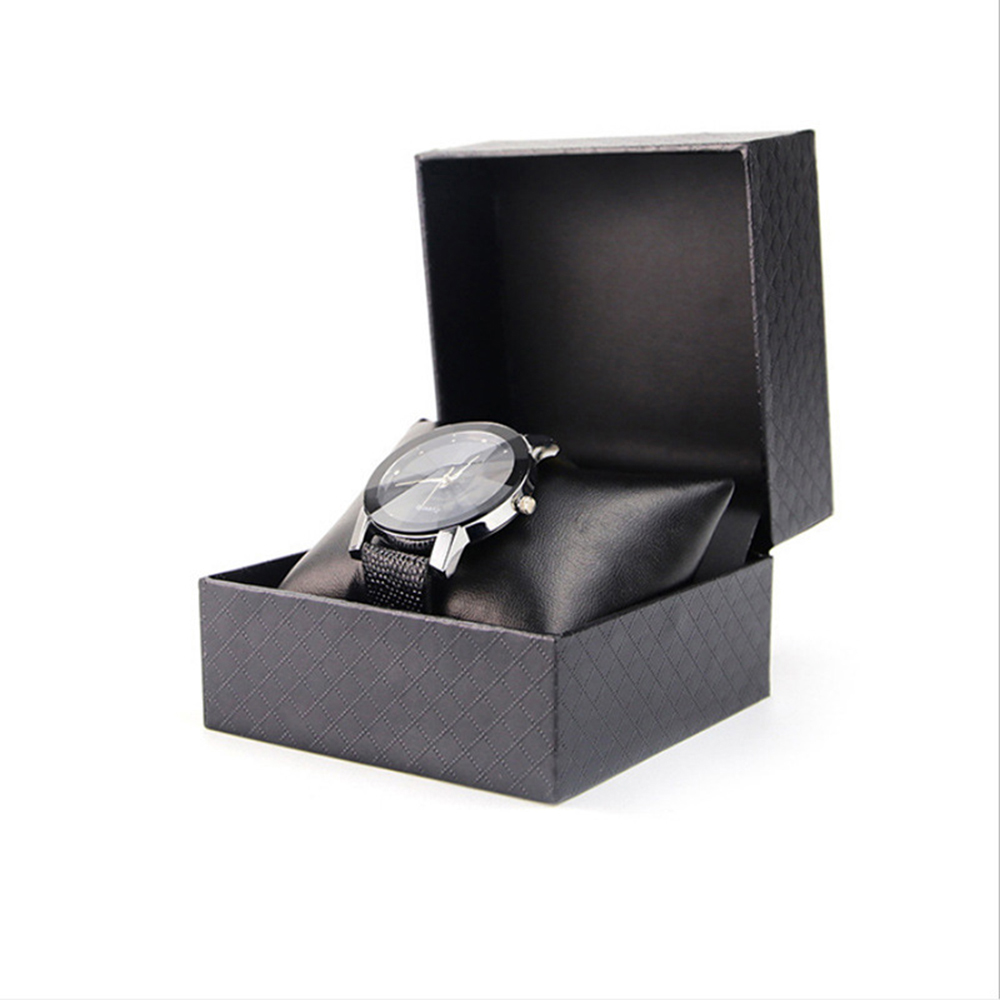 Caja de reloj de cuero de imit - Best Jewelry Watches reseña y precio