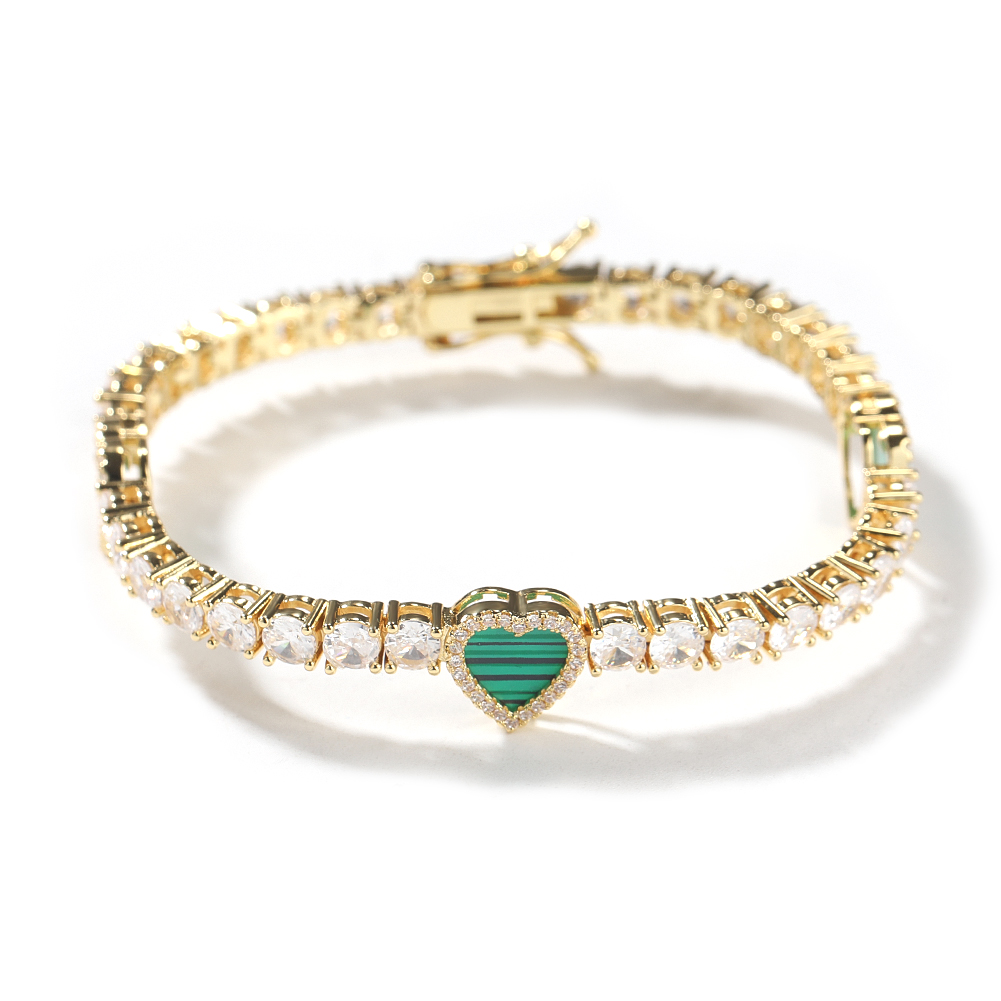 THE BLING KING-collar de caden - Tennis Bracelet Cubic reseña y precio