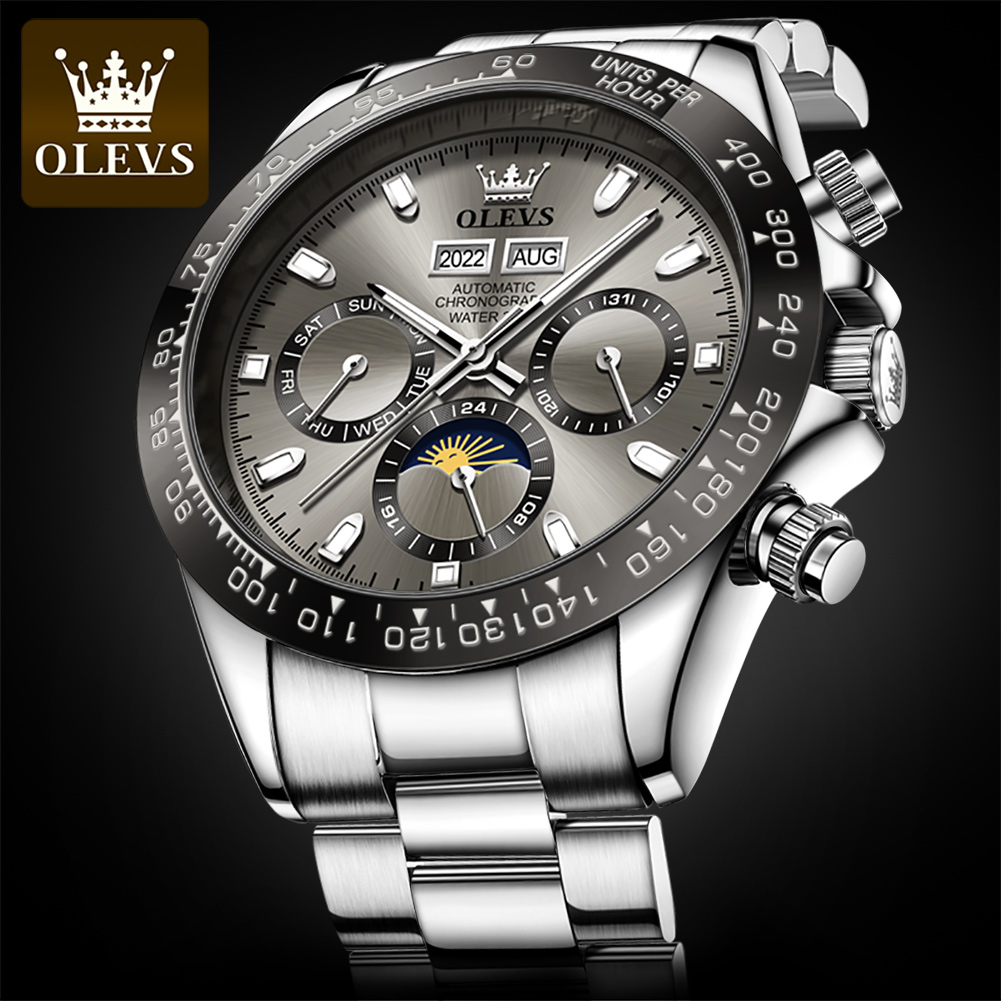 OLEVS 6654 reloj de lujo para  - Omega Watch Seamaster reseña y precio