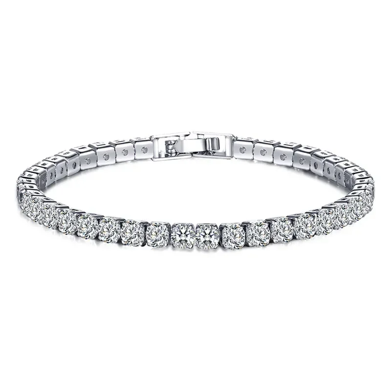 Pulsera de tenis de circonia c - Tennis Bracelet Cubic reseña y precio