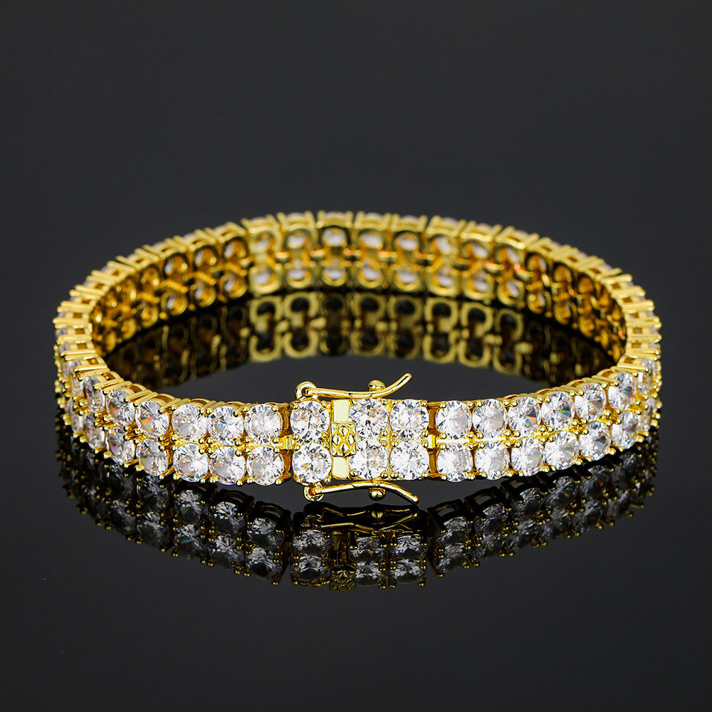 Pulsera de cadenas de tenis de - Tennis Bracelet Cubic reseña y precio