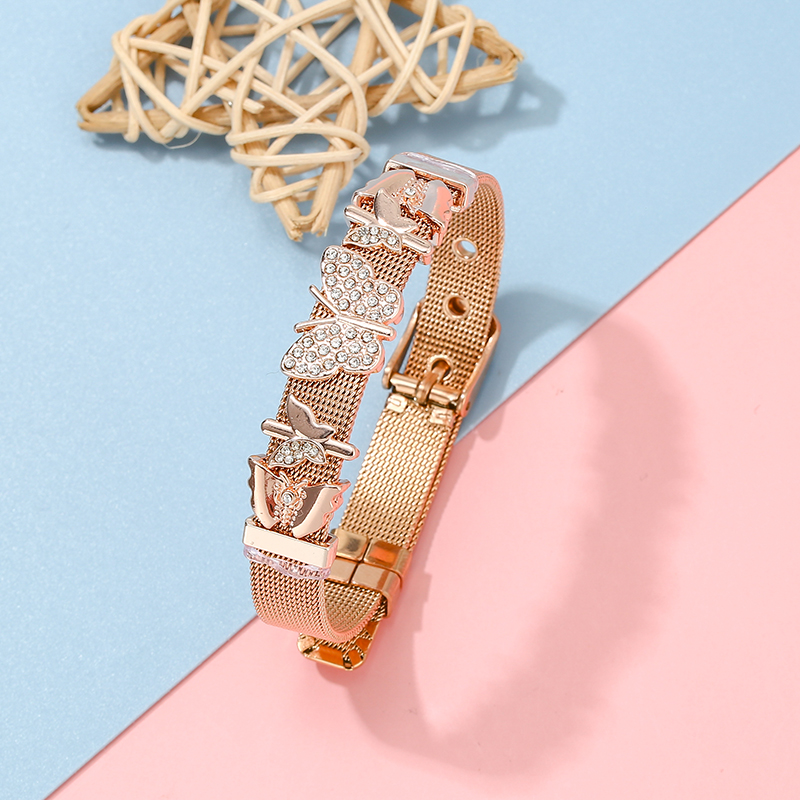 Pulseras de malla de acero ino - Best Jewelry Watches reseña y precio