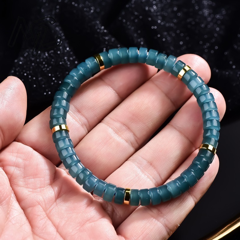 Pulsera de cuentas de jadeíta  - Luxury Gifts Jewelry & Watches Namfleg Mostar reseña y precio