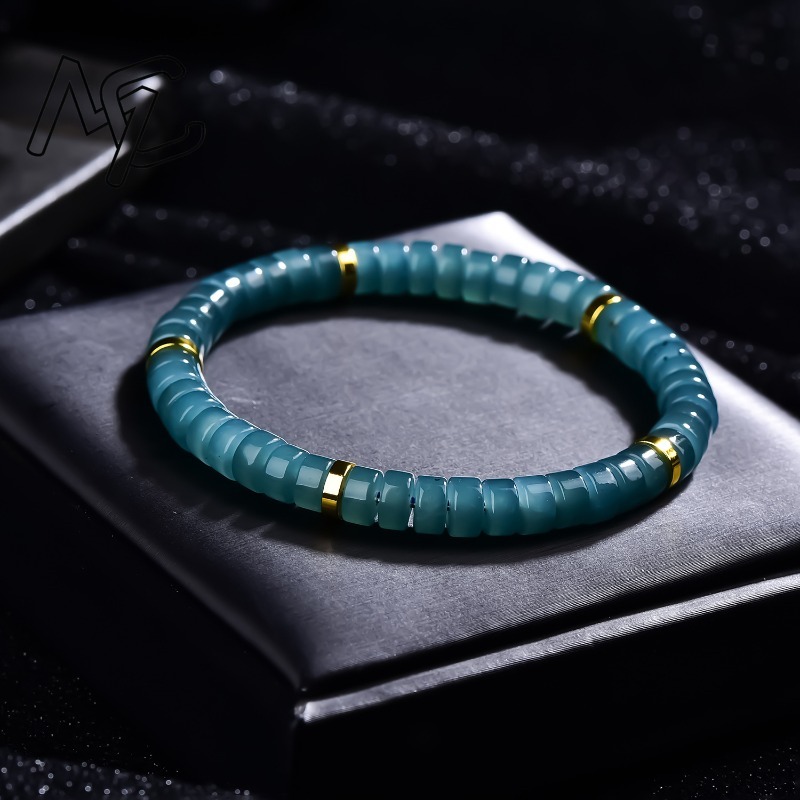 Pulsera de cuentas de jadeíta  - Luxury Gifts Jewelry & Watches Namfleg Mostar reseña y precio