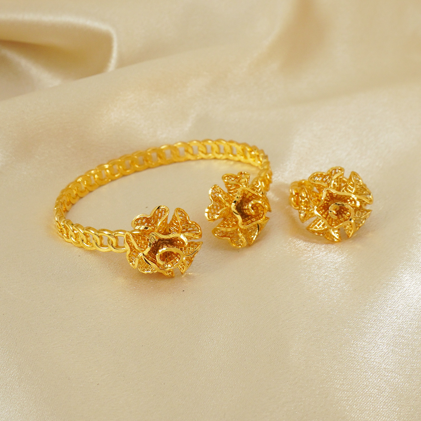 Pulsera de cobre chapada en or - Best Jewelry Watches reseña y precio