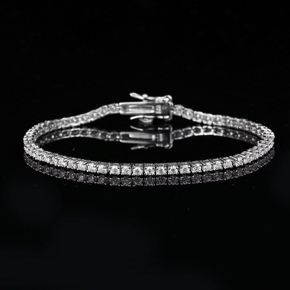 YLMyself Pulsera de tenis de p - Tennis Bracelet Cubic reseña y precio