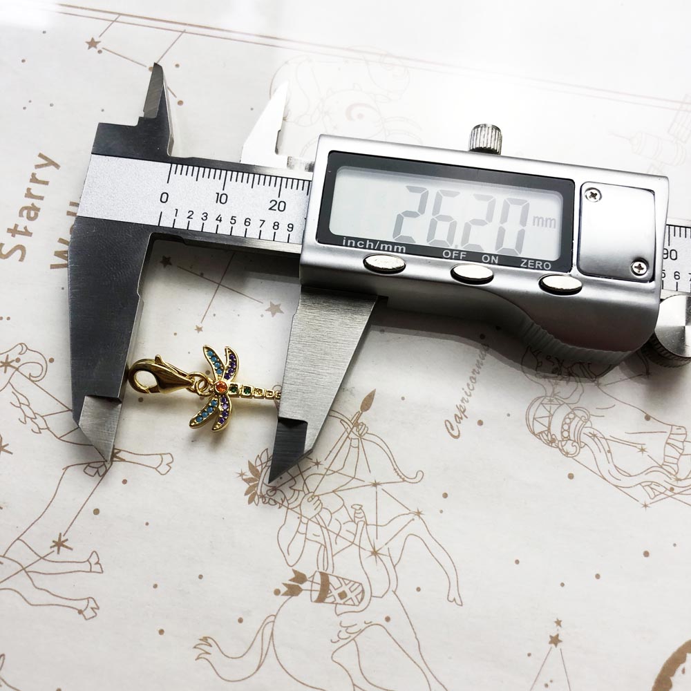 Colgante con dije de libélula, - Paradise Jewelry & Watches Llc Miami reseña y precio