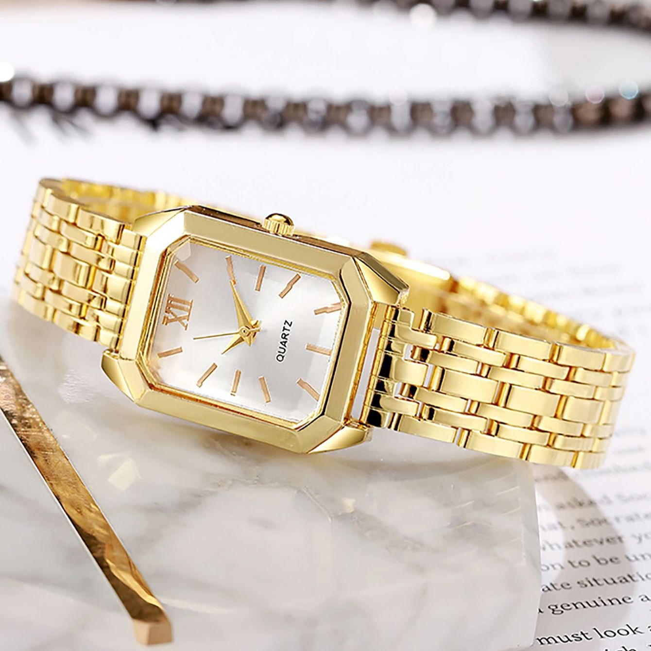 Conjunto de reloj compacto de  - Does Jewelry Include Watches reseña y precio