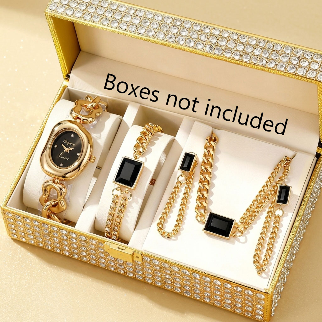 Juego de 5 relojes de cuarzo i - Jewelry Box Watches Bracelets reseña y precio