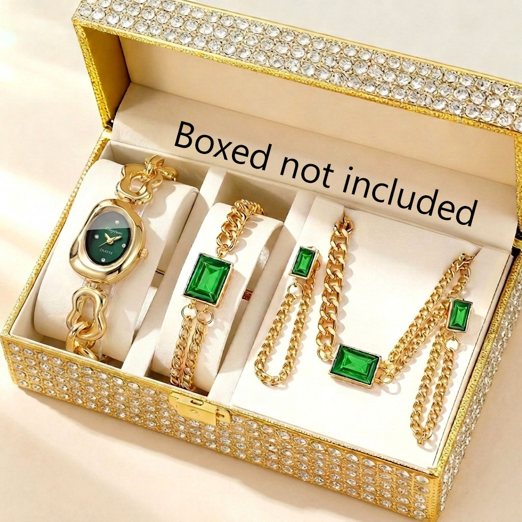 Juego de 5 relojes de cuarzo i - Jewelry Box Watches Bracelets reseña y precio